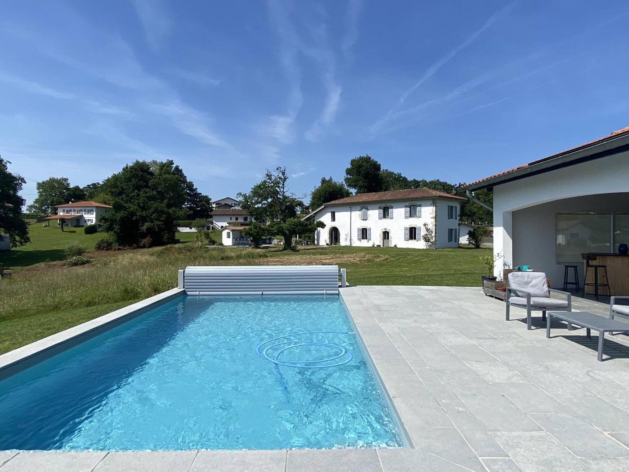 Maison Individuelle Avec Piscine Et Grand Jardin, 6-8 Pers, Urt - Fr-1-495-140 Bagian luar foto