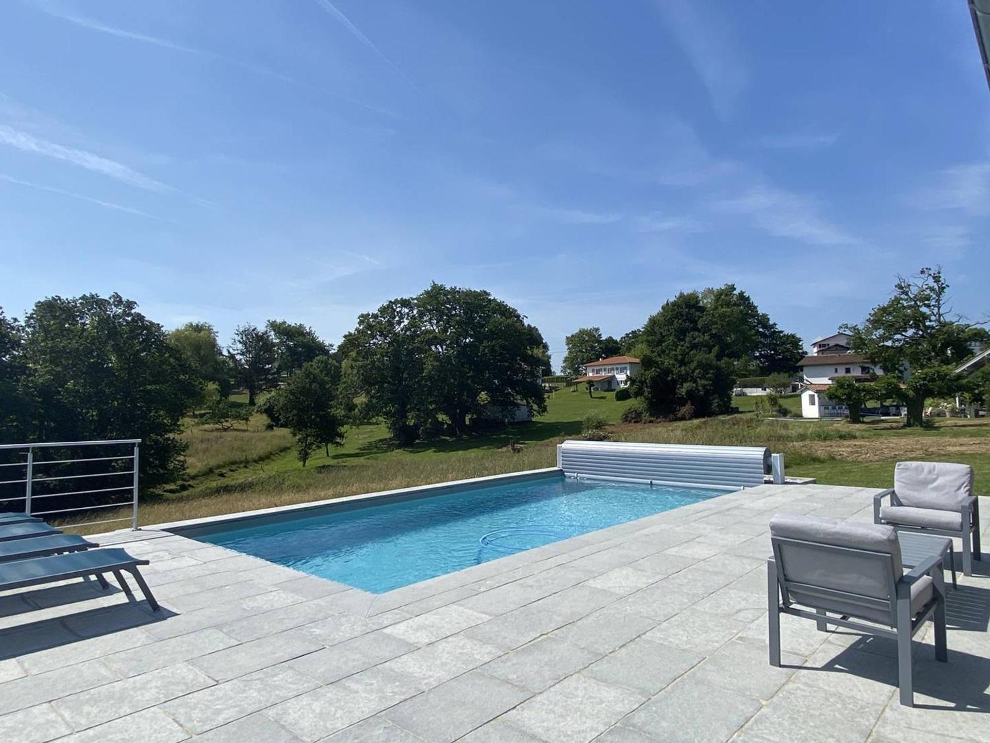 Maison Individuelle Avec Piscine Et Grand Jardin, 6-8 Pers, Urt - Fr-1-495-140 Bagian luar foto